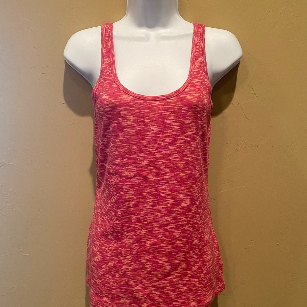 Pink & Coral Heathered Tank by Mossimo - Like New